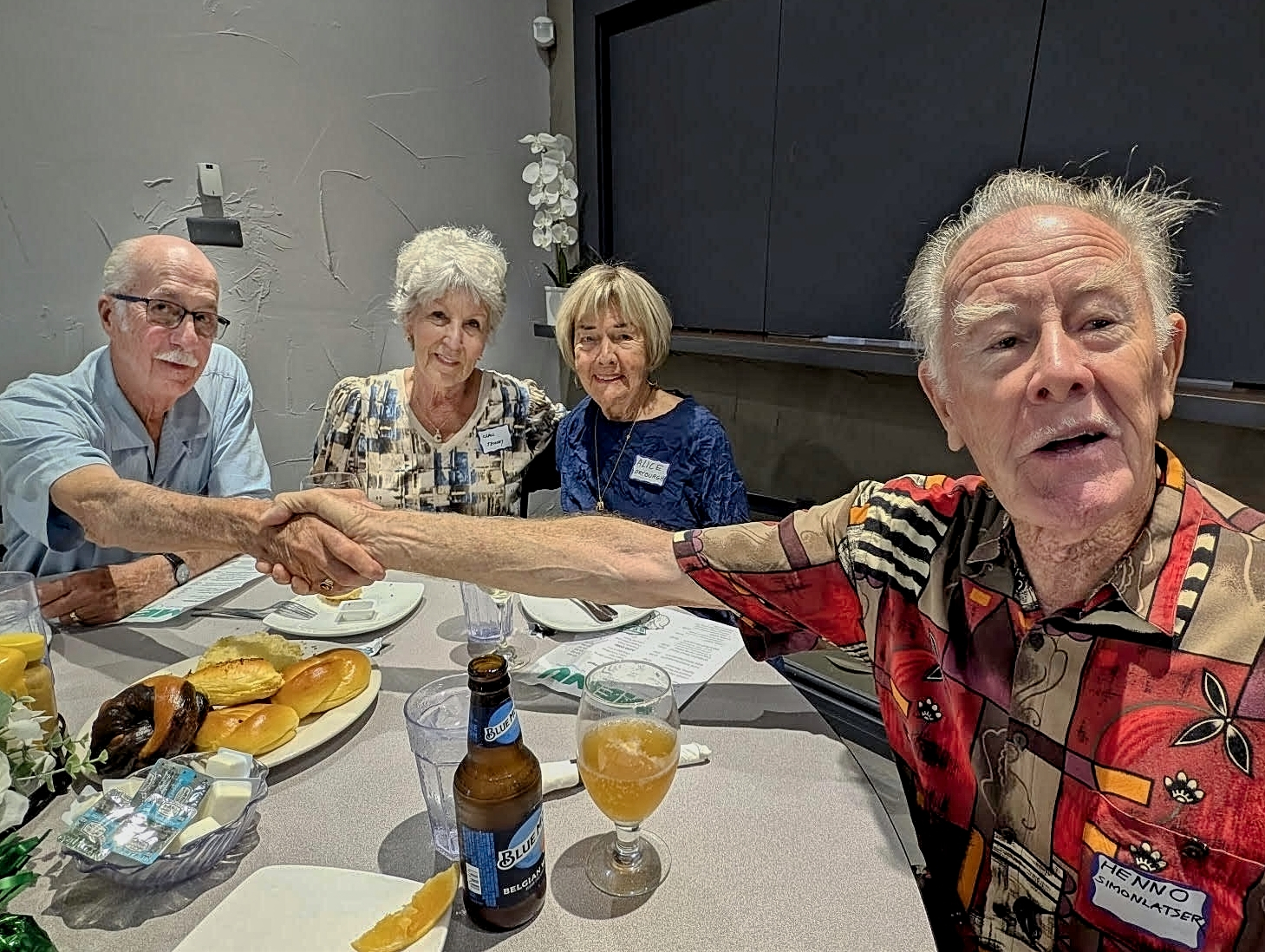 Don Tenney, Carol Tenney, Alice Dryburgh & Henno Simonlatser