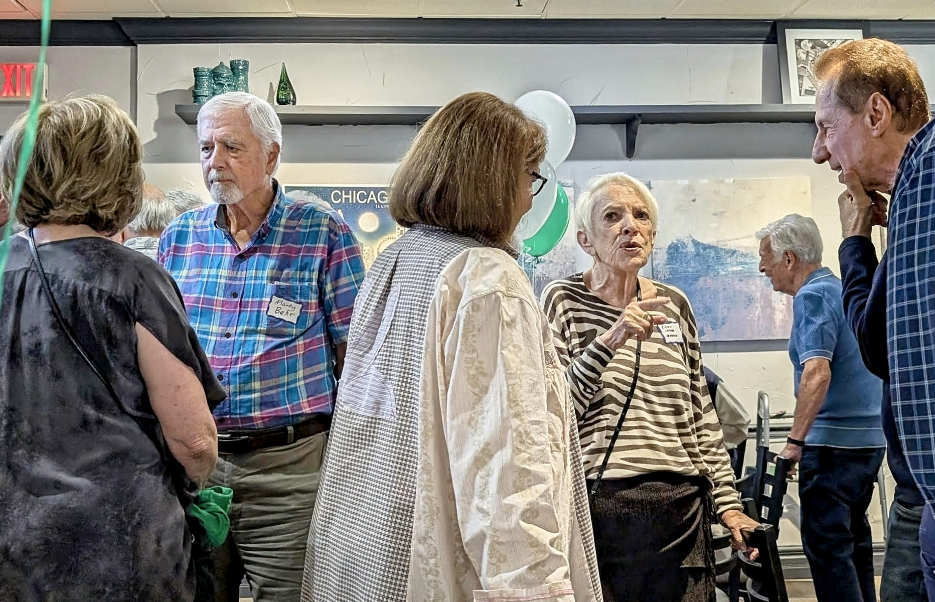 Barbara Shapiro, Marty Behr, Elaine Miller, Eileen Lerner, Steve Baime, Danny Witt