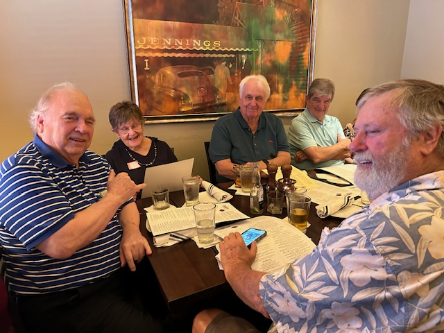 Bill O'Neill, Luanne Finch O'Neill, John Hendrickson, Pete Pfeiffer, part of Allen Mueller