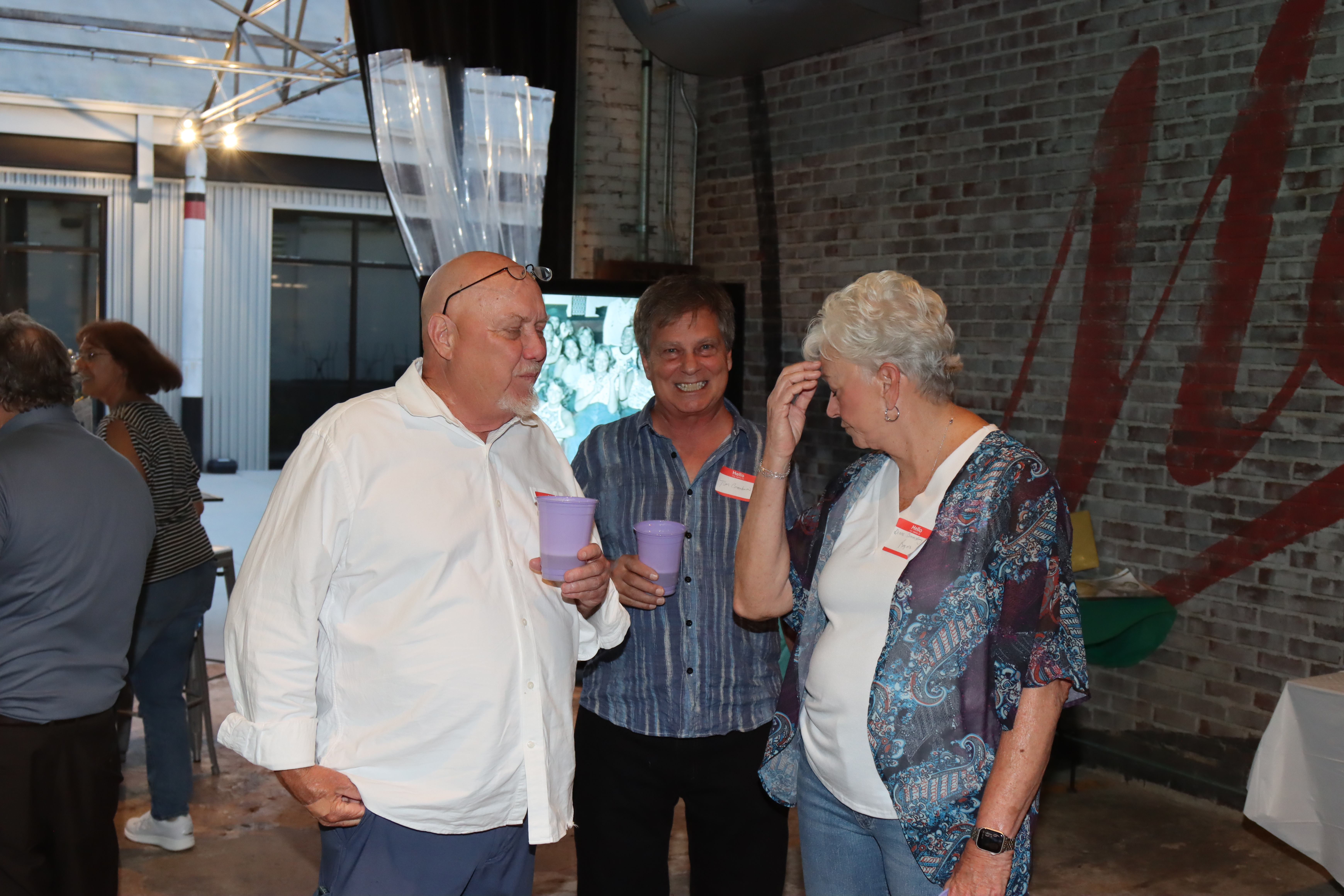 Larry Lee,  Tommy Campabasso, Diane Commiskey (Rogers)