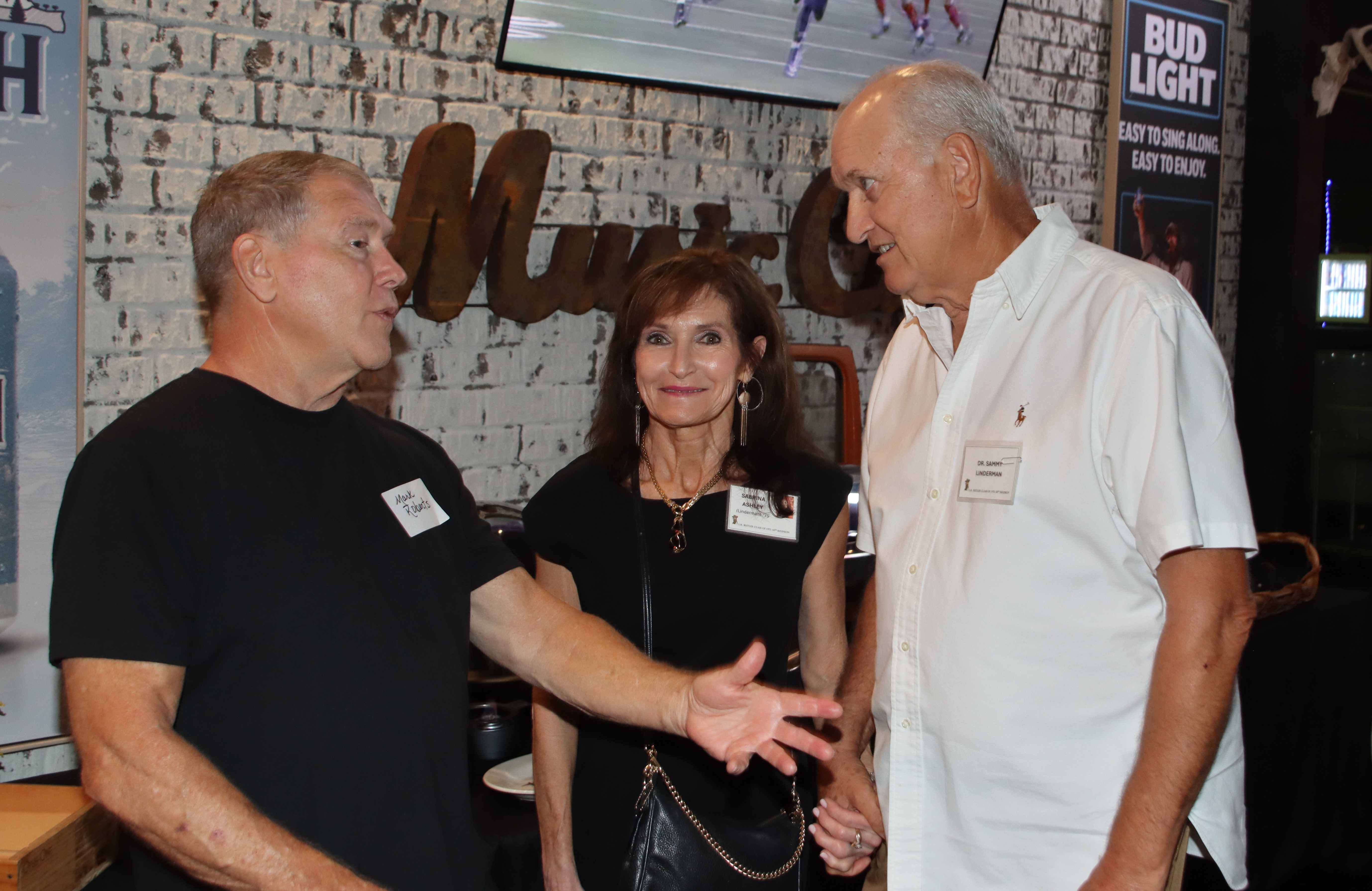 Mark Roberts, Sebrinia Ashley (Linderman) and Sammy Linderman