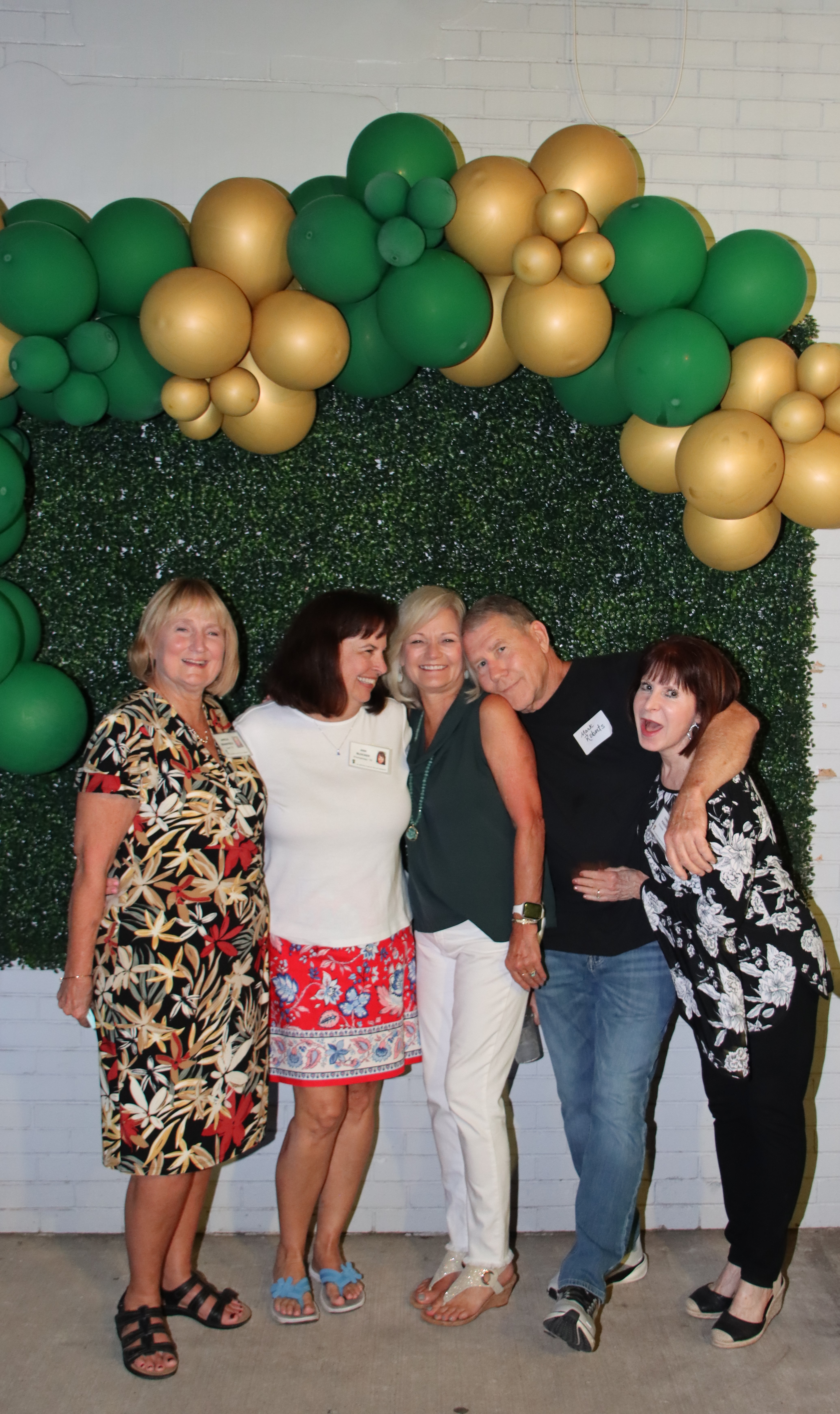 Amelia Brakefield (Law), Ann Blocker (Humphrey), Suzanne O'Brien (Windsor), Mark Roberts, Cindy Maiker (Conrad)