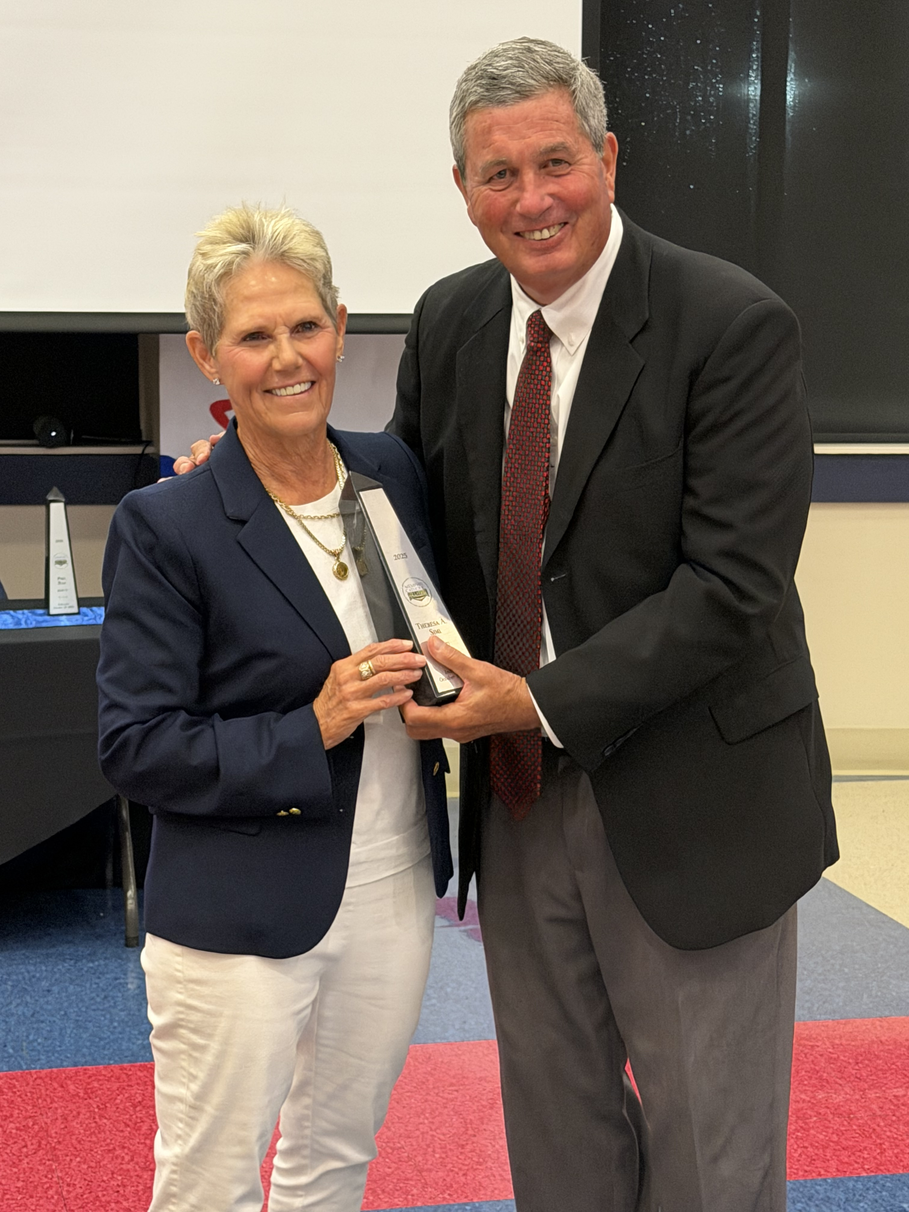 Theresa A. Simi Receiving her Award