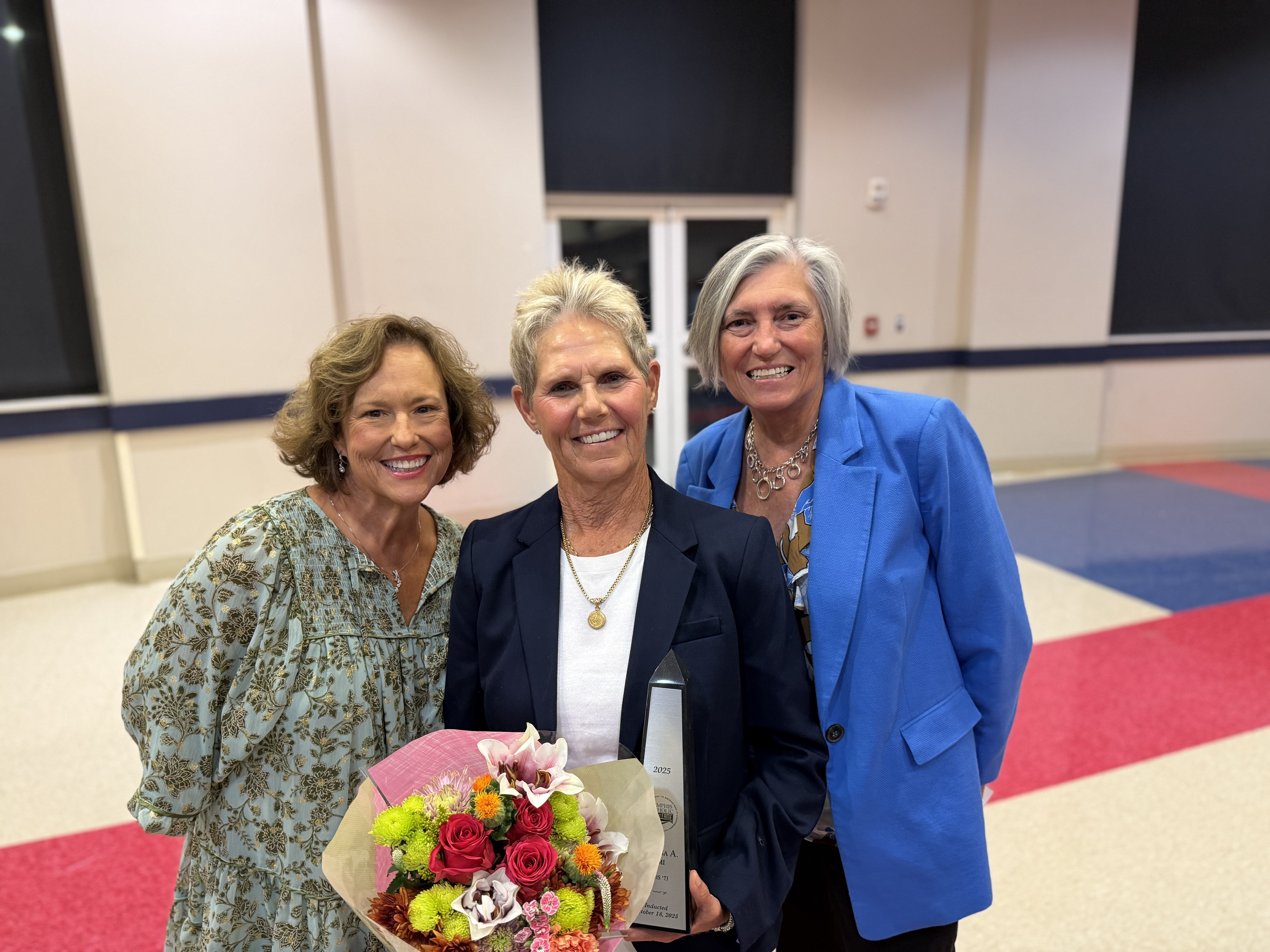 Theresa A. Simi with Guests Melinda Keller and Kim Daughtery