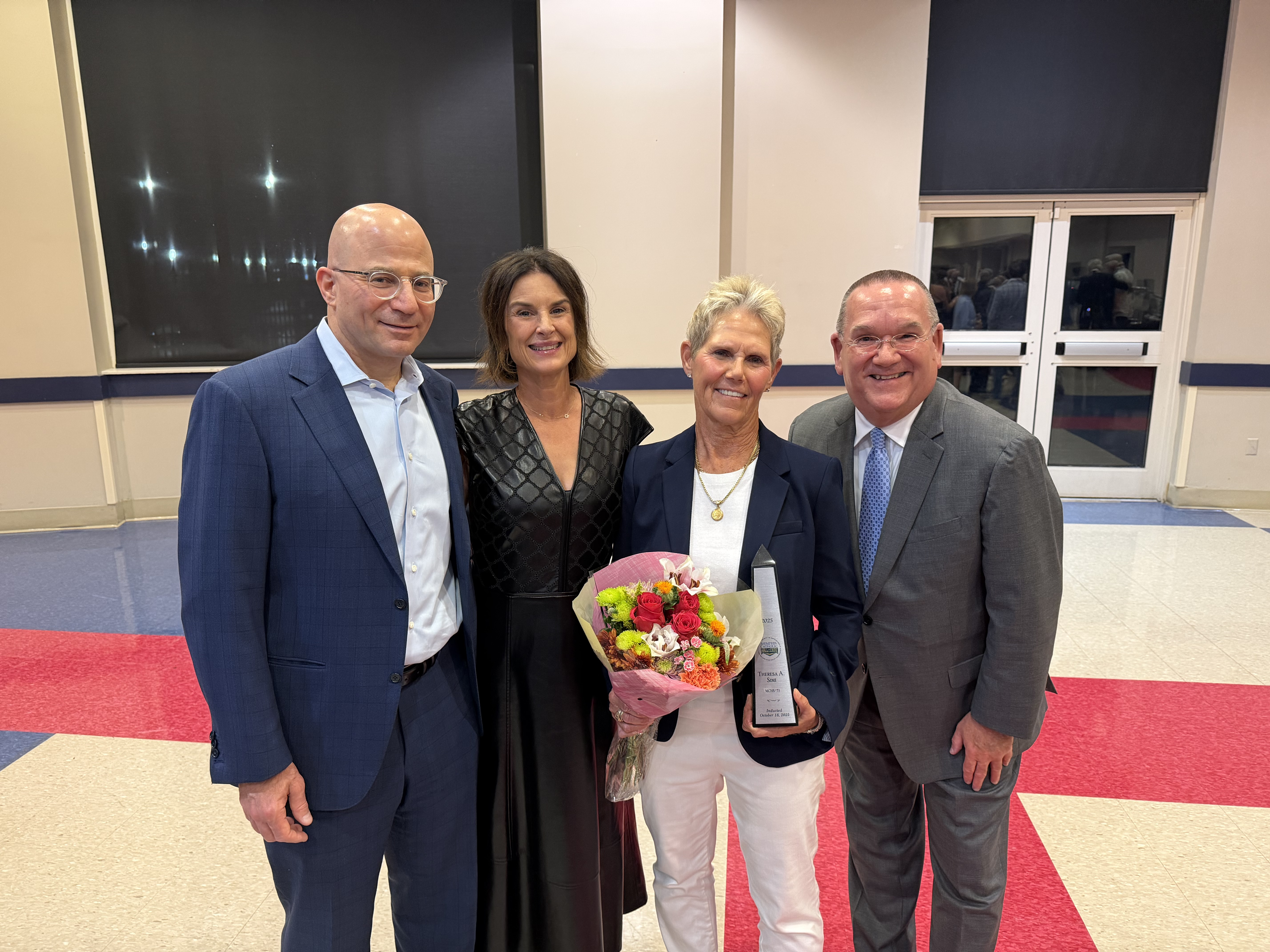 Theresa A. Simi with her Brother John Simi and Cousins Tracey and David Mendelson