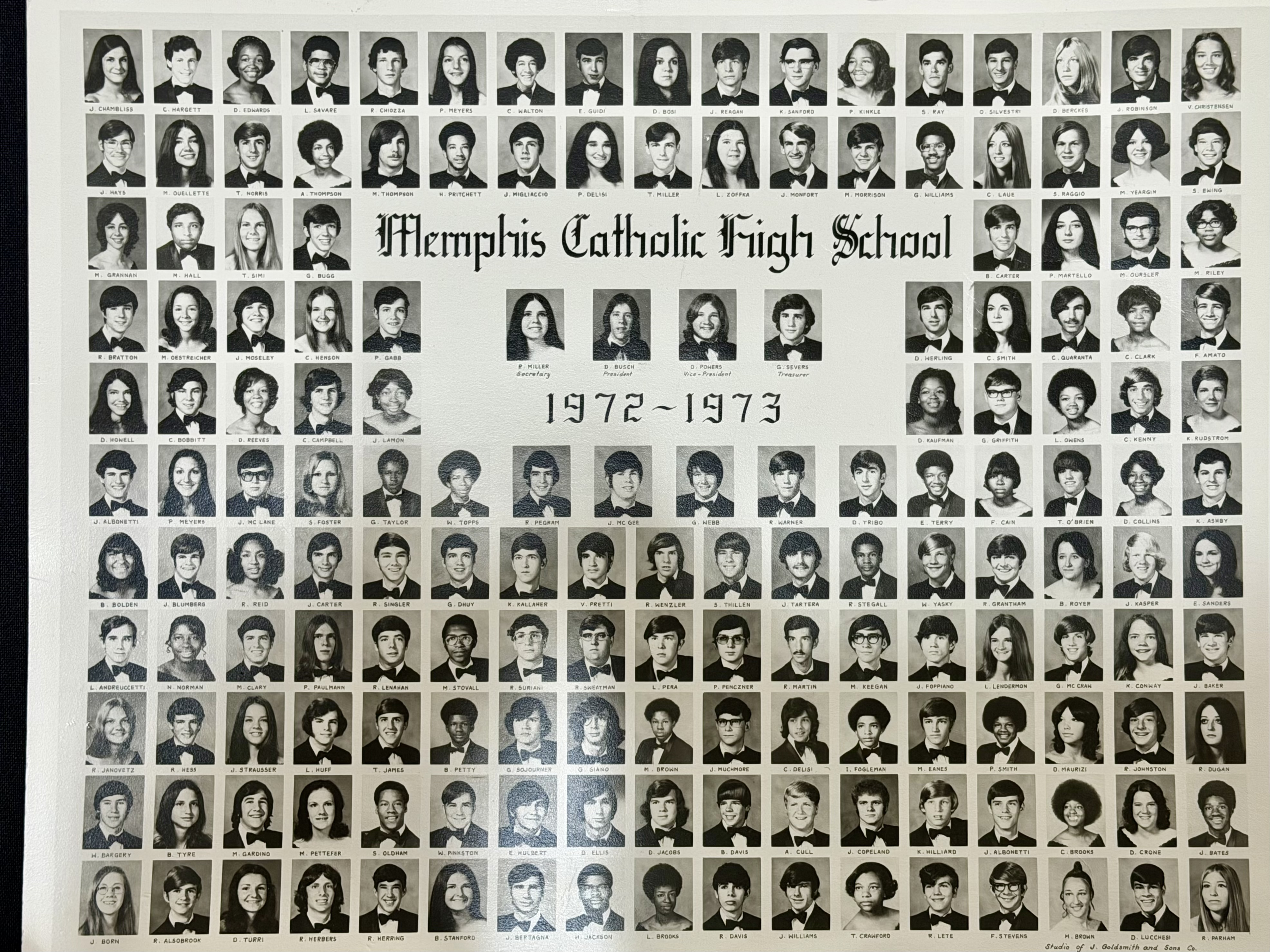 MCHS Class of 1973 composite that includes inductee Theresa A. Simi
