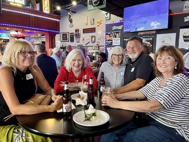 Ann Brady Schaefer, Jane Byers, Peggy Byers Fritschle (1973), Joe Arcobasso (1973) & Nancy Jackson Wright