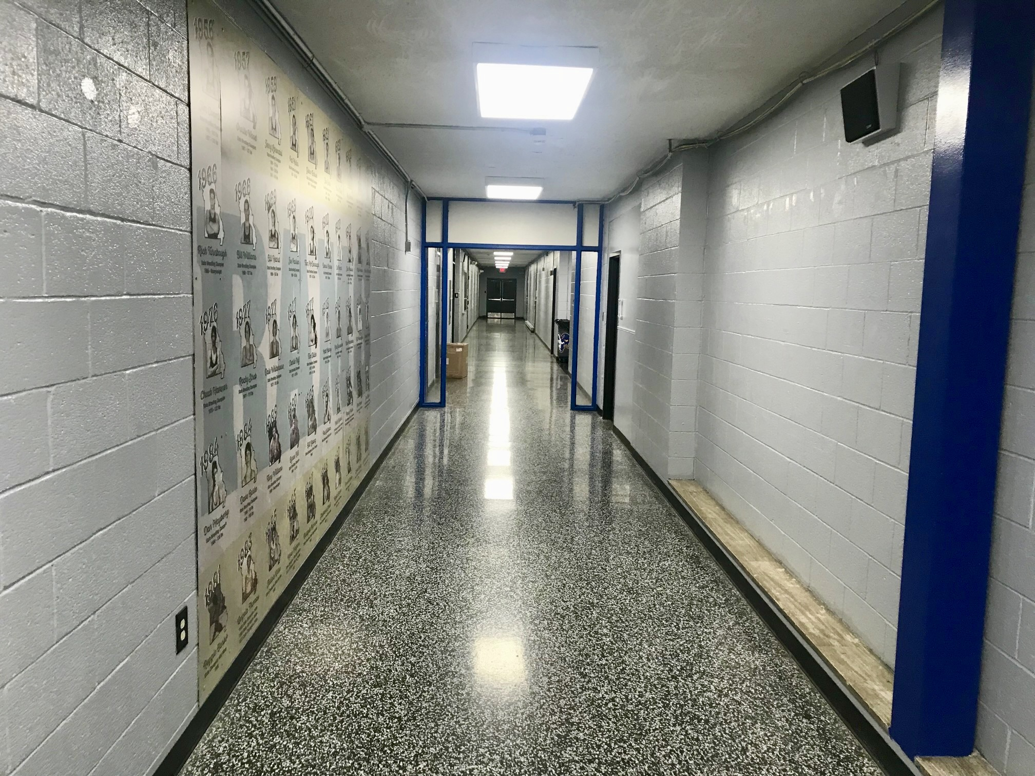 RGHS Hallway of Champions in Gym (Photo taken in August 2025)