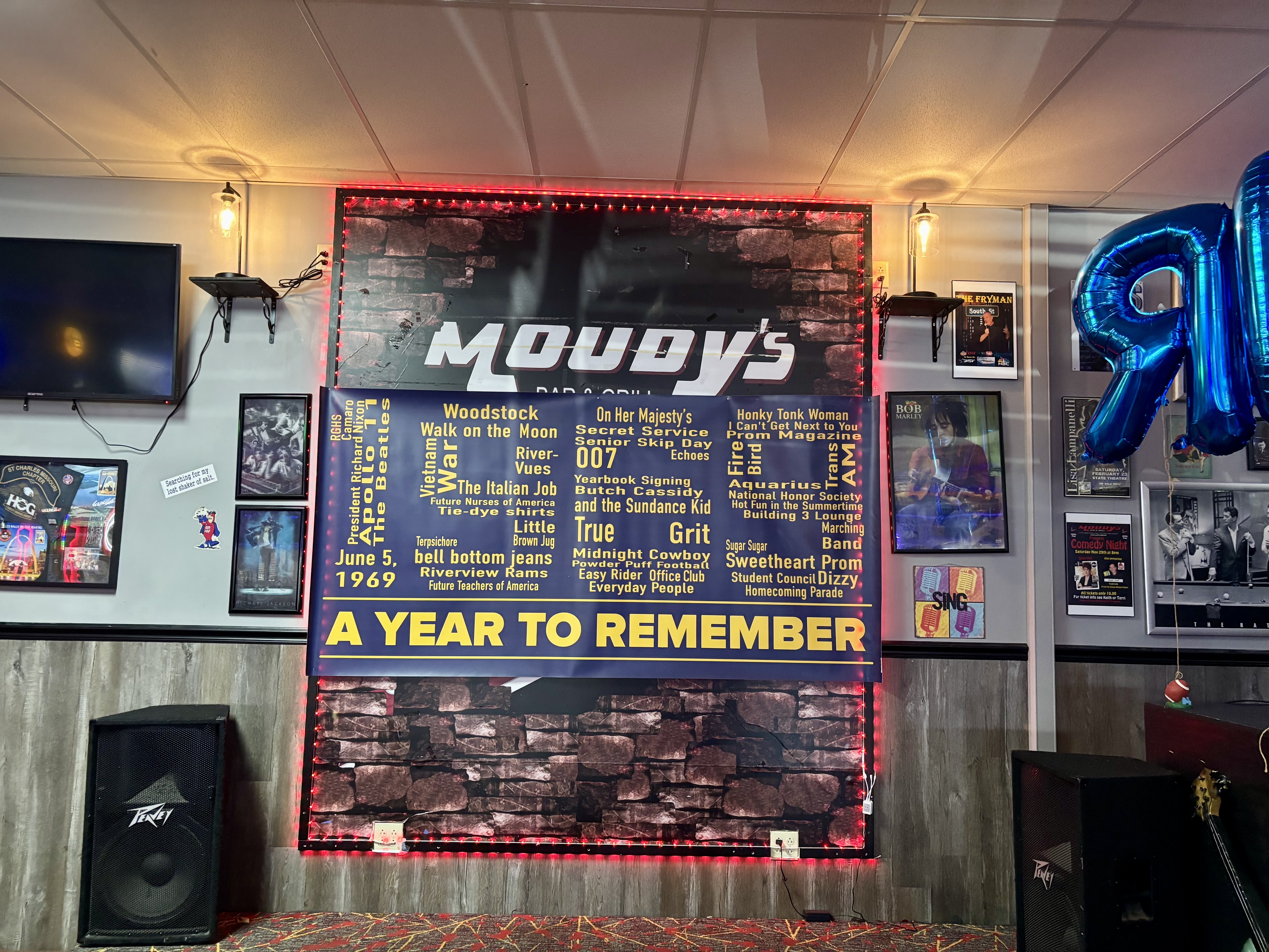 Welcome to Moudy's - 1969: A Year To Remember