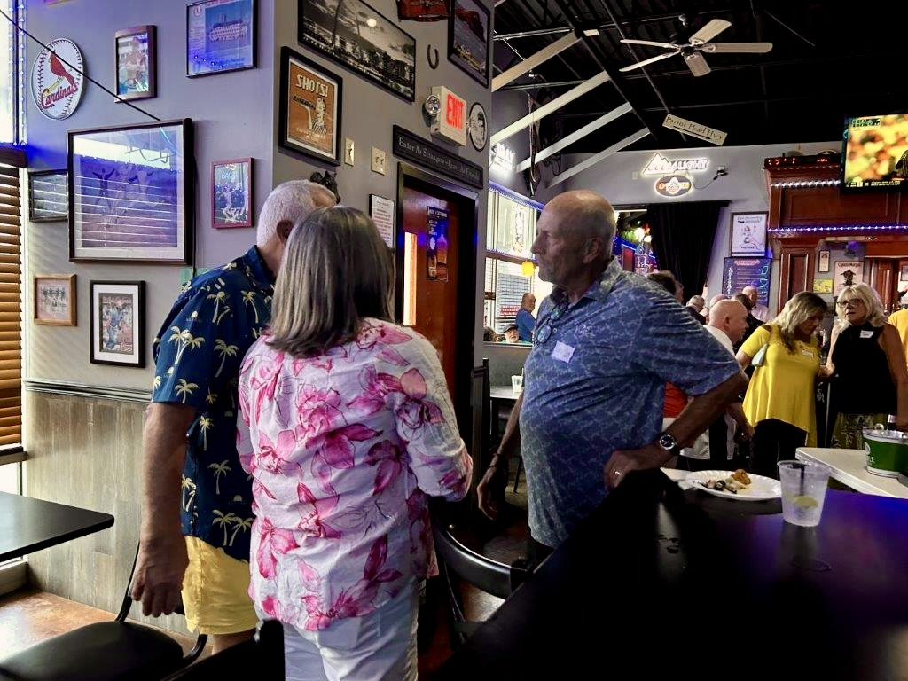 Wes Walters (center) & Susan & Ann (back right)