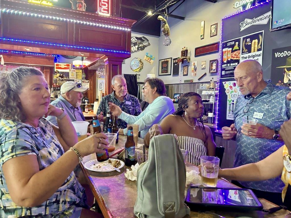 Group Shot. Wes Walters (right). Please help with ID.