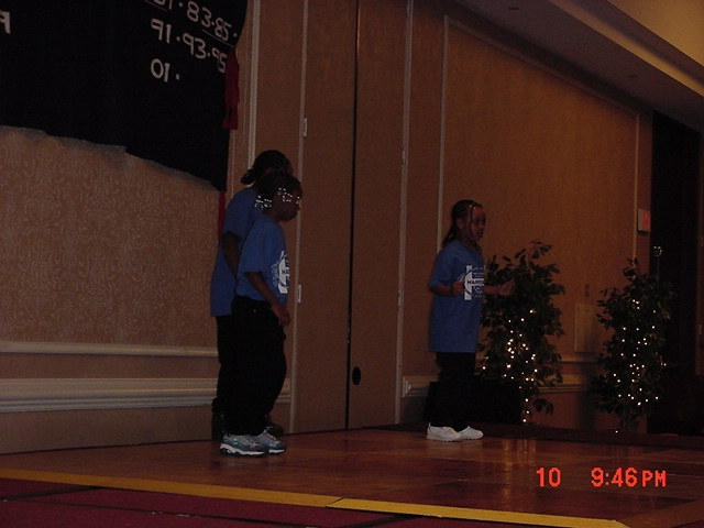 2001 - cha cha slide at the talent show