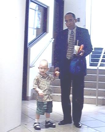 John & son Devin Singleton