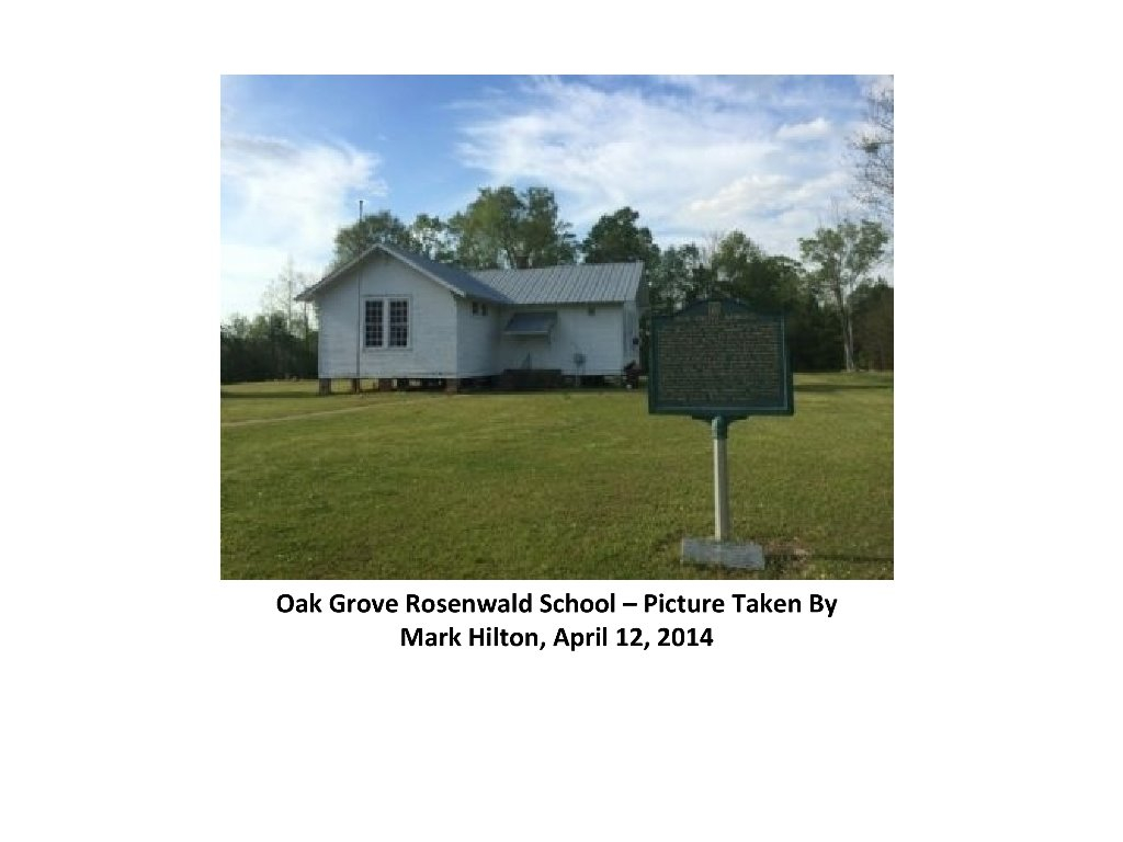 Oak Grove School as it look today