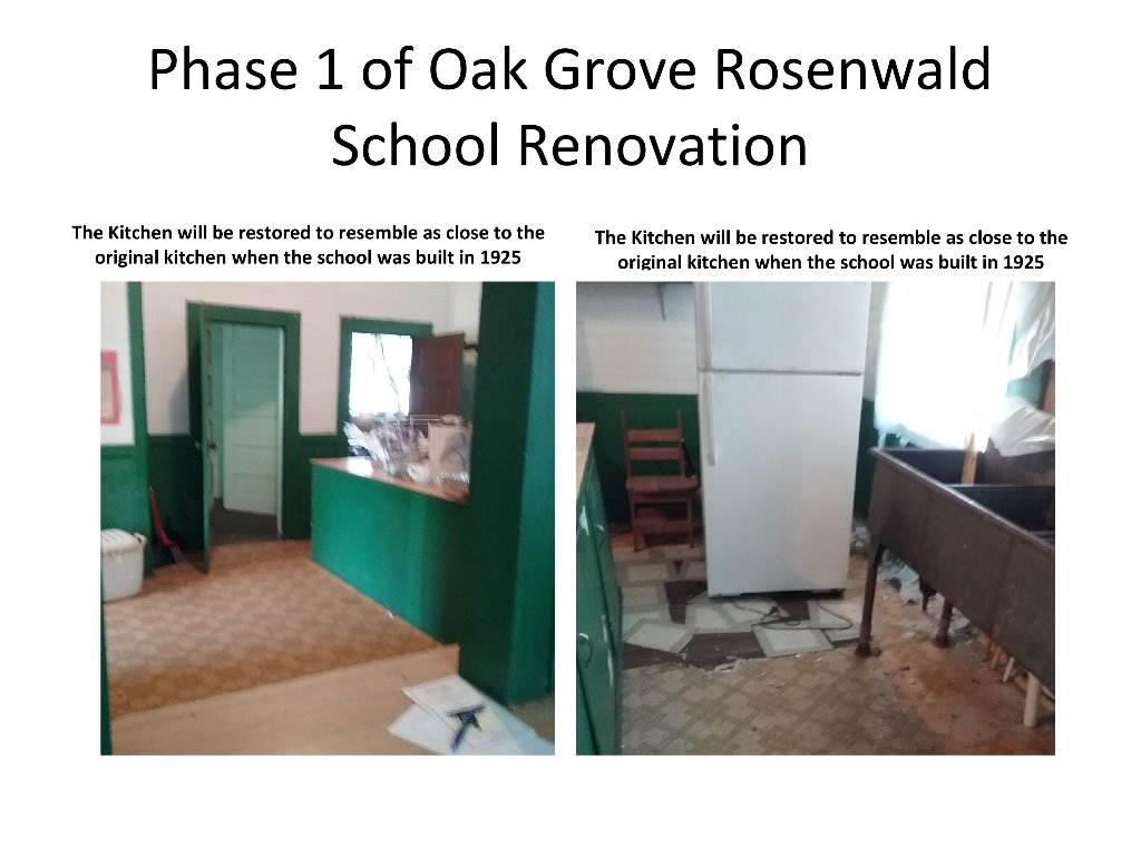 Inside Oak Grove School - Renovations in Progress