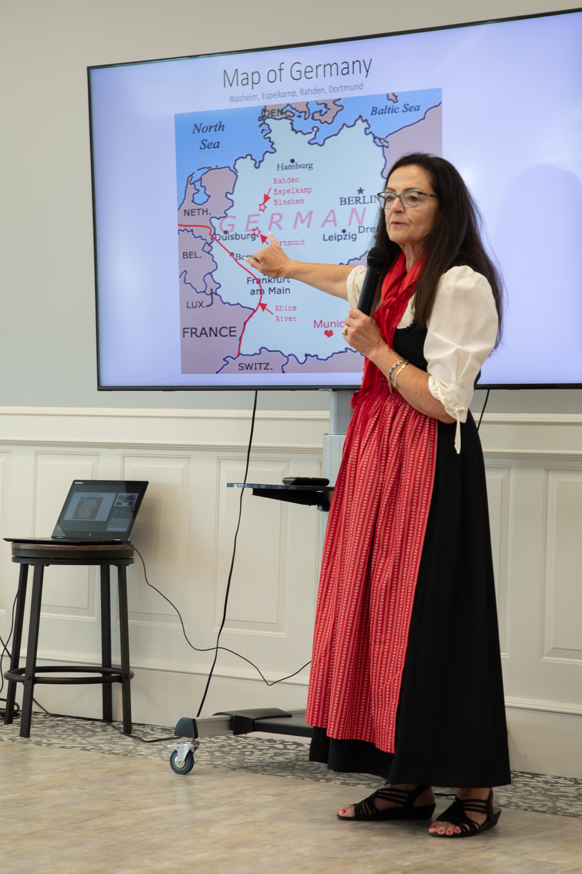 Judys presentation of life in Germany