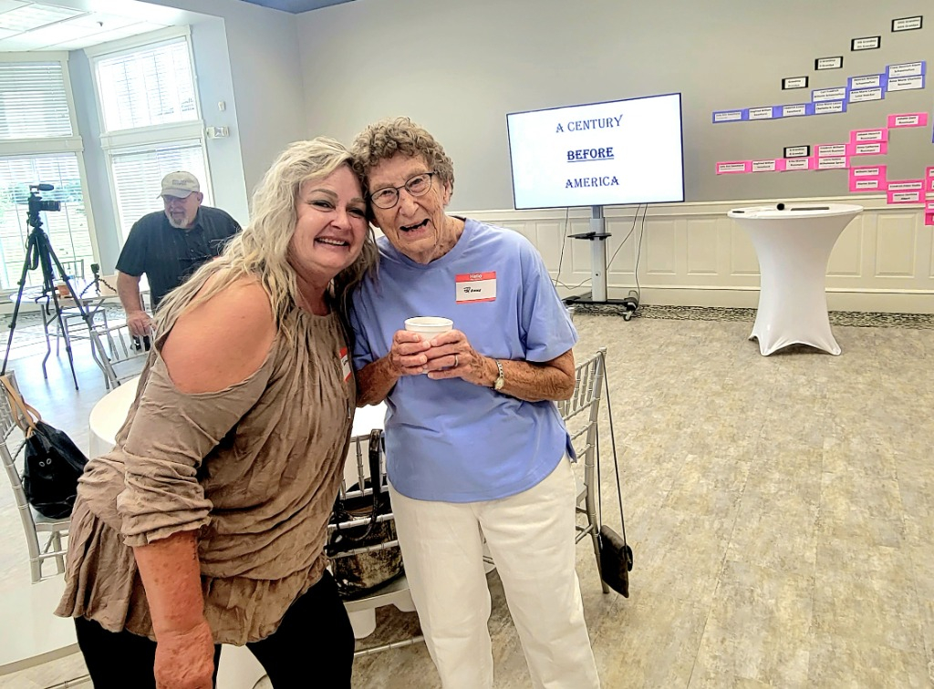 Donna Swanhorst with niece Camille