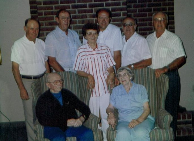 Fred and Erika and family and Parkside