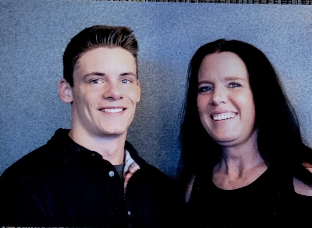 Michelle Bruns and her son, Trey