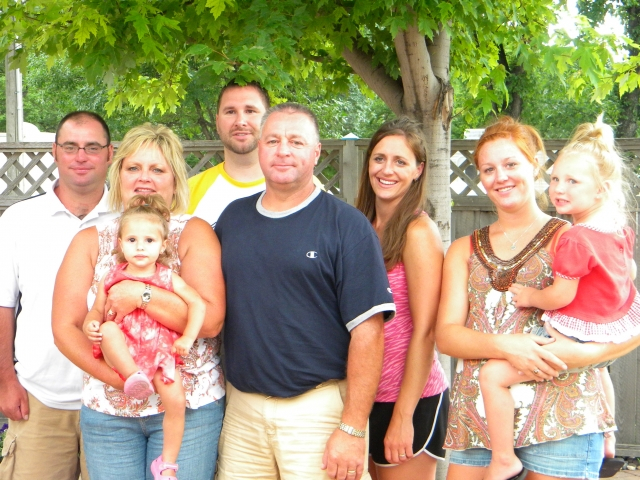 Camilles family - summer of 2010