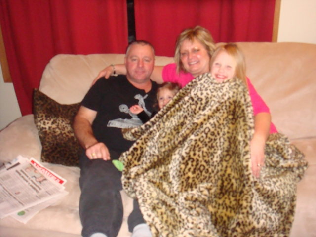 Things were different this yr!  We actually stayed home for Christmas!!  Nice!!