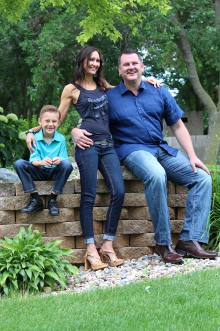 Steve, Melanie and Landon Schmidt
