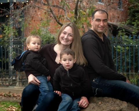 Brandon/Kim and their children,
Nathaniel and Jacob.