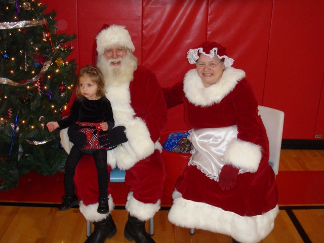 Jenessa Jo at our Christmas party at Family Wellness 2010.