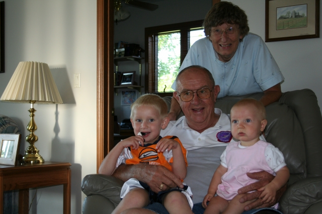 John and Donna with Gavin and Erika - summer 2006