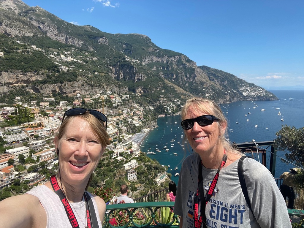 Jann and Wendy in Positano - 2022