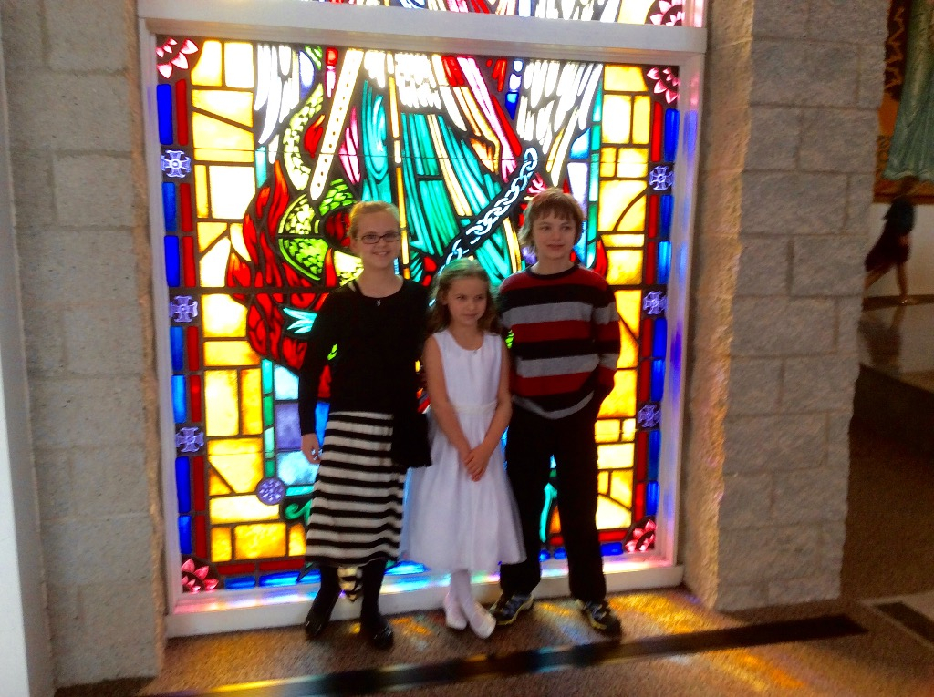 Hannah, Maddie & Noah April 2016