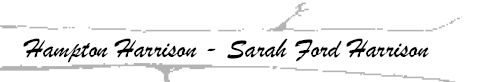 Hampton Harrison - Sarah Ford Harrison