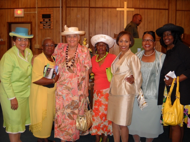 Family at White Oak Baptist Church on Mothers Day Sunday.  In Big Winnsboro, SC