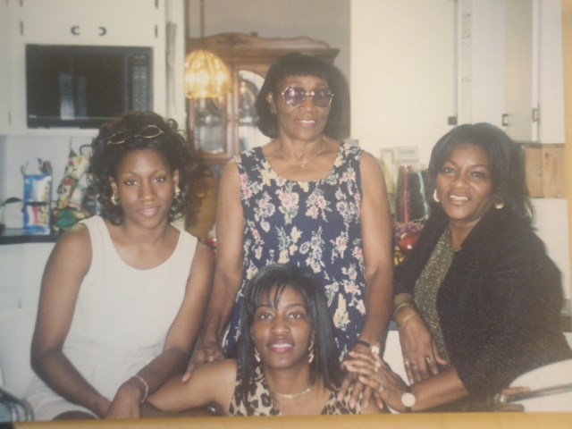 Ophelia Harrison Williams, daughter of Lettie Harrison Barber, and Granddaughter of Chamberlain Harrison, VaNonda, Lois and Sharon