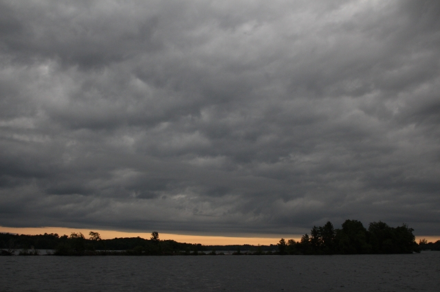Sunset at Ruttgers Bay Lodge
