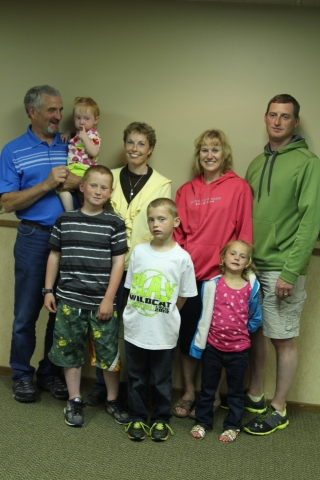 Dwight and Denise, David and Laura and family