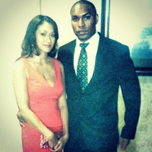 Christopher Baynham (son of Darlene Peterson; grandson of Luther and Lela Peterson) with his girlfriend Jennifer. 