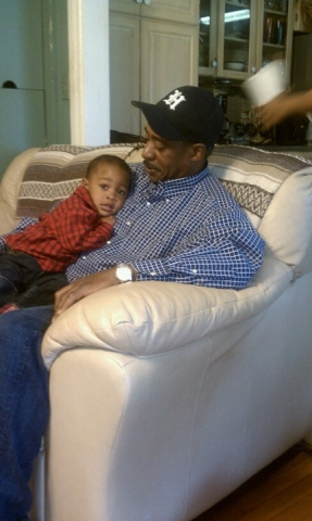 Charles Lomax and Grandson AMari