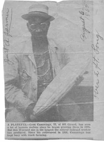 Gent Cummings husband of Nellie Bell Price