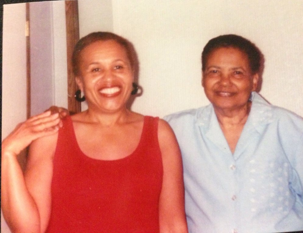 Ruth Esther Price & Baby Ruth Robinson Price wife of Warren G. Price Sr.