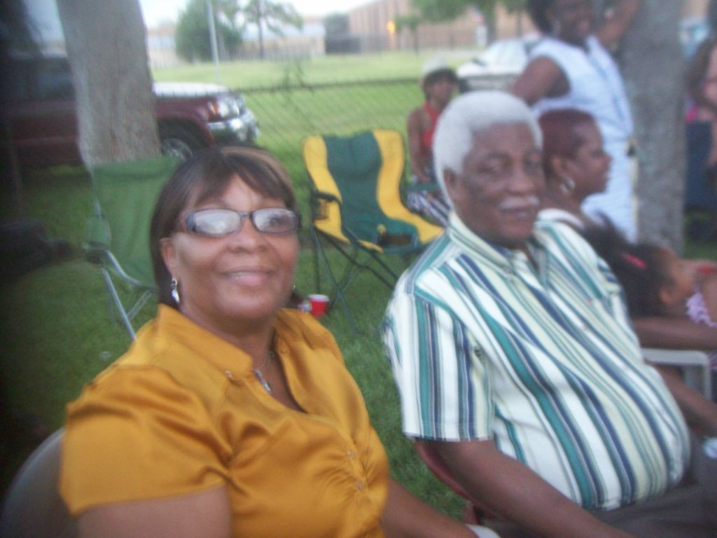 Grandson of Carter Price, Harold Vaughn & wife Gloria