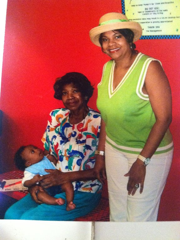 Artress, great grandson Trevor & daughter Yvonne