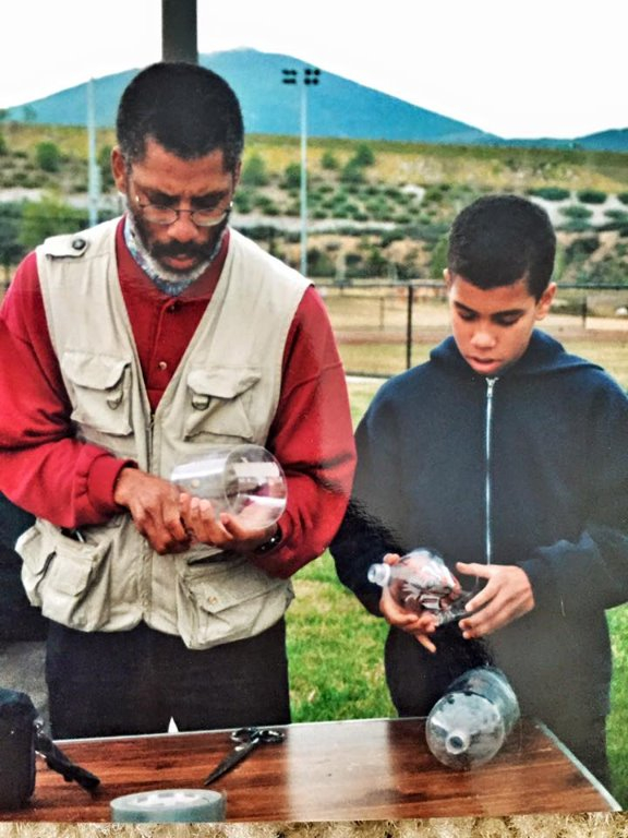 Billy Vaughn & son David