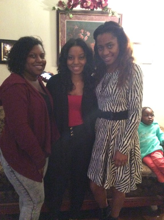Artesha, Ashley,Gabrielle grandchildren of Albennie Price Wortham