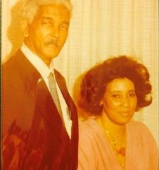 Joan Price and husband Napoleon Cotton. She is the daughter of Joseph F. Price and Audrey Johnson.