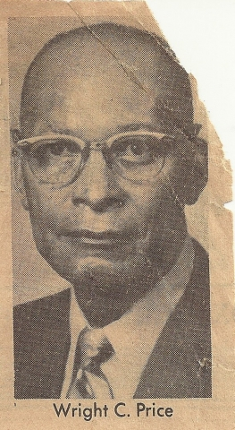Wright Cuney Price grandson of Sam Price and Mary Foster Price.