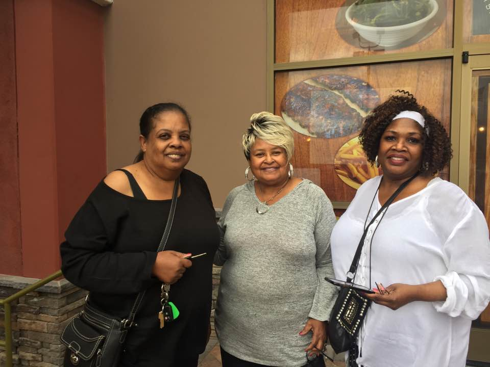 Virginia Price, Linda Price and Joy Price 