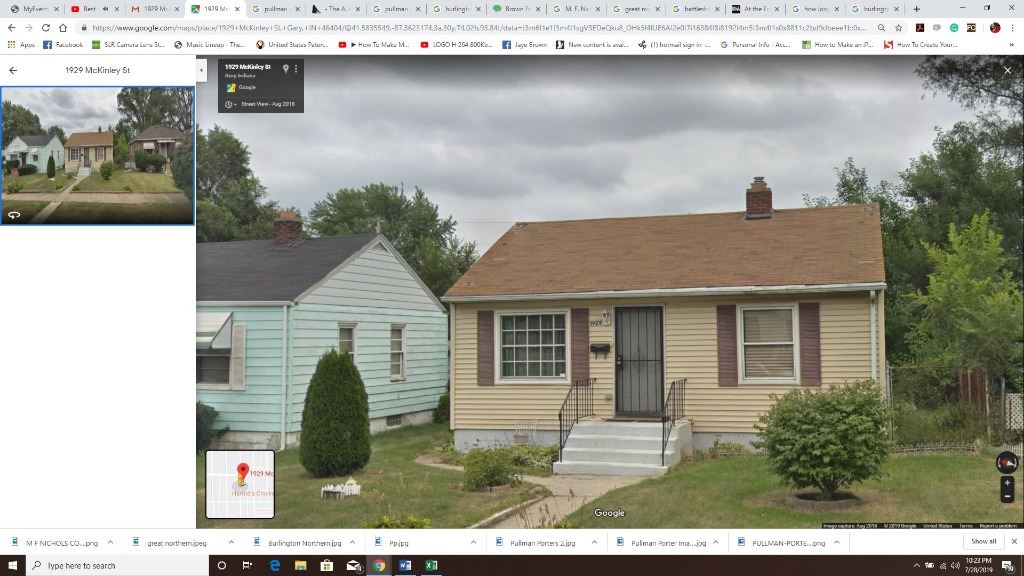 Vernel and Annie 2nd Home Gary Indiana : Built 1951