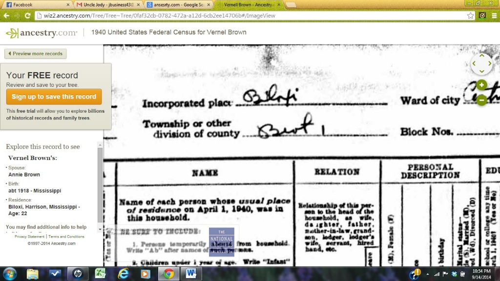 1940 Census