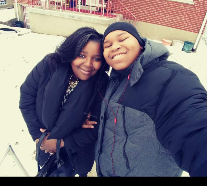 Jacqueline Cox and Son Robert Rolan III